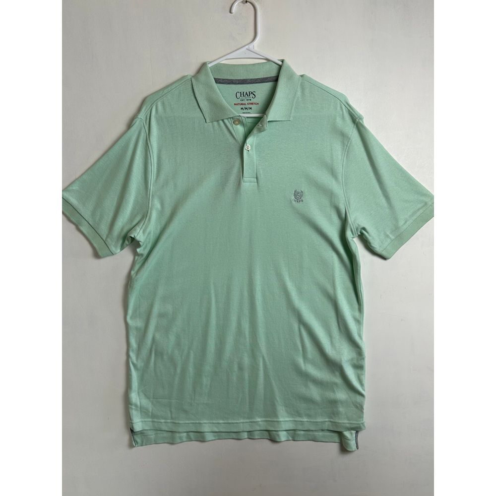 Chaps Natural Stretch Men's Polo Medium‎ NWT